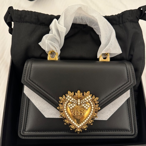 Small smooth calfskin Devotion bag - Picture 2 of 5